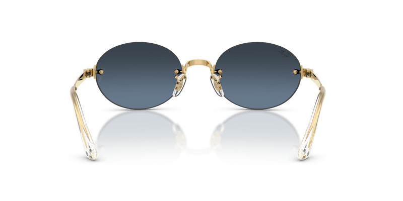 Ray-Ban RB3929 in Arista Gold / Blue Gradient Dark Grey - Alternate View