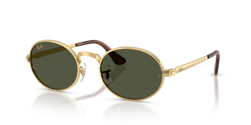 Ray-Ban RB3931 in Arista Gold / Green (001/31) - Front View