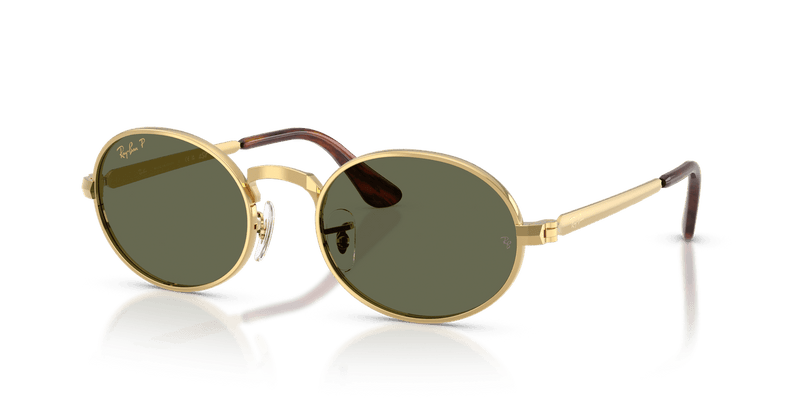 Ray-Ban RB3931 in Arista Gold / Polarized Green - Alternate View