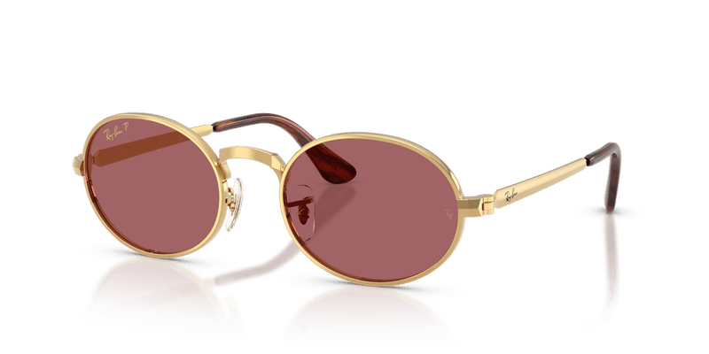 Ray-Ban RB3931 in Arista Gold / Purple Polarized - Alternate View