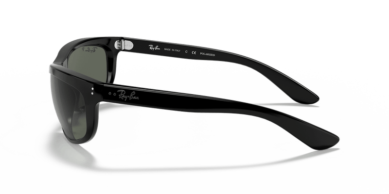 Ray-Ban BALORAMA RB4089 in Black / G-15 Green Polarized - Alternate View