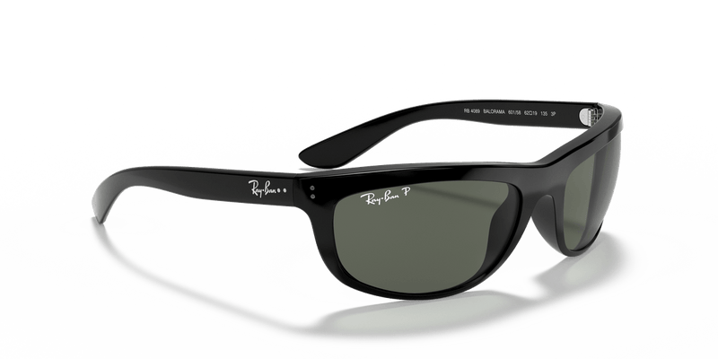 Ray-Ban BALORAMA RB4089 in Black / G-15 Green Polarized - Alternate View