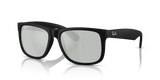 Rubber Black / Green Mirror Silver Polarized