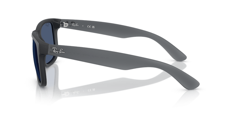 Ray-Ban JUSTIN RB4165 in Opal Grey / Dark Blue - Alternate View