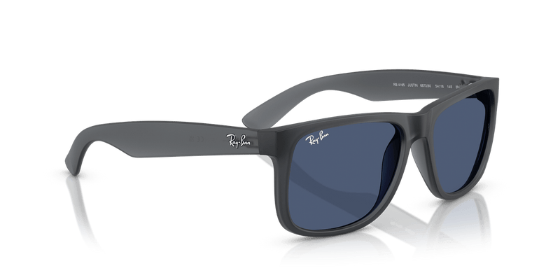 Ray-Ban JUSTIN RB4165 in Opal Grey / Dark Blue - Alternate View