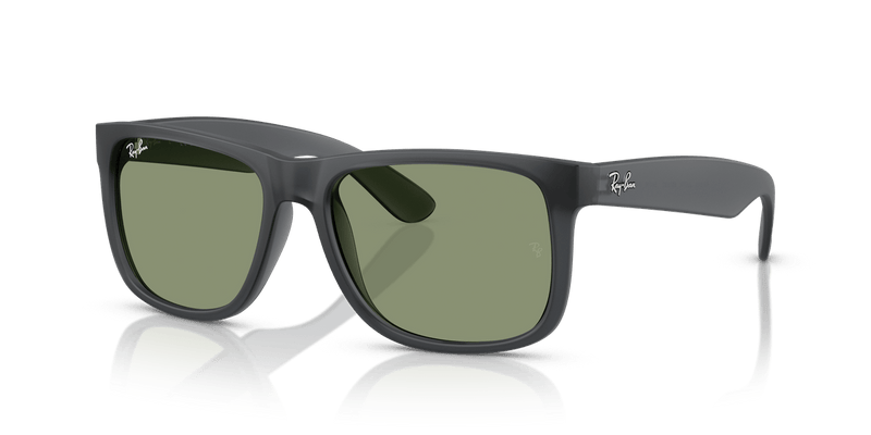 Ray-Ban JUSTIN RB4165 in Opal Grey / Green - Alternate View