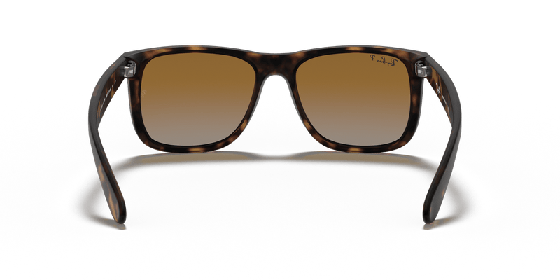 Ray-Ban JUSTIN RB4165 in Havana / Brown & Grey Polarized - Alternate View
