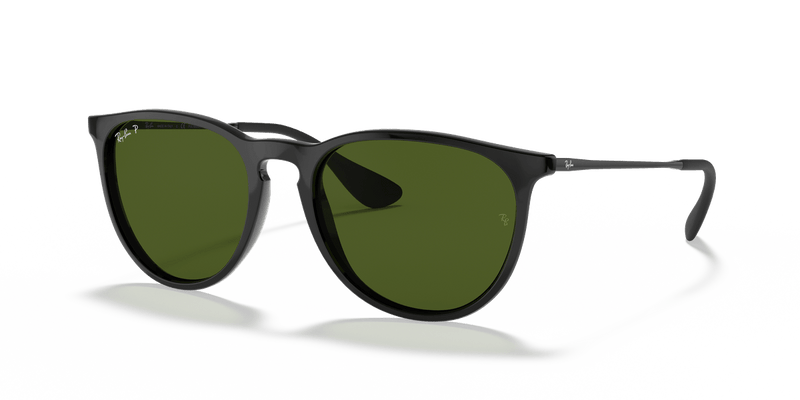 Ray-Ban ERIKA RB4171 in Black / G-15 Green Polarized - Alternate View