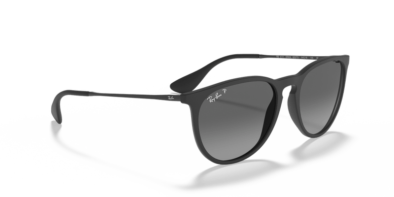 Ray-Ban ERIKA RB4171 in Rubber Black / Grey Polarized - Alternate View