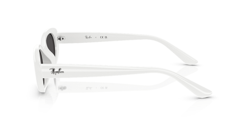 Ray-Ban RB4441D in White / Dark Grey - Alternate View