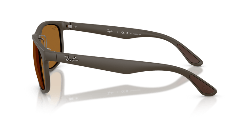 Ray-Ban RB4468 in Sand Brown / Polarized Ultra Lenses Bronze - Side View