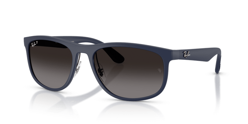 Ray-Ban RB4468 in Sand Dark Blue / Grey Gradient Polarized - Alternate View