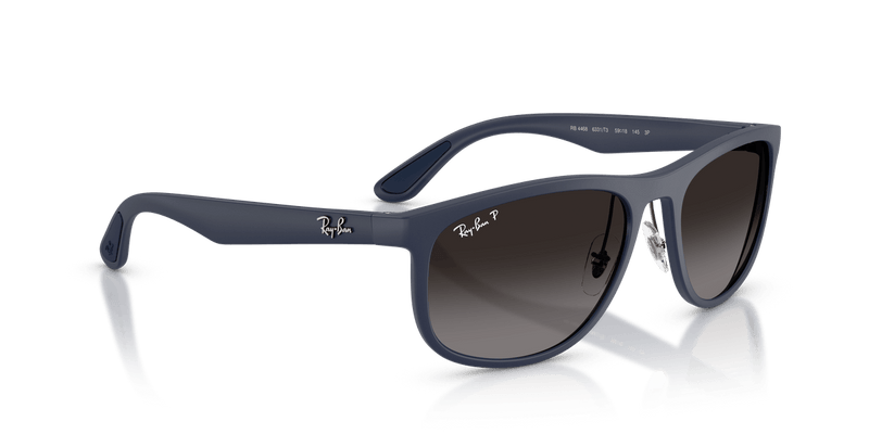 Ray-Ban RB4468 in Sand Dark Blue / Grey Gradient Polarized - Alternate View