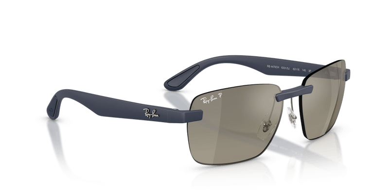 Ray-Ban RB4470CH in Sand Dark Blue / Grey Gradient Polarized - Alternate View