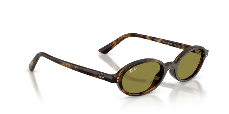 Ray-Ban RB4472 in Havana / Green - Temple Detail