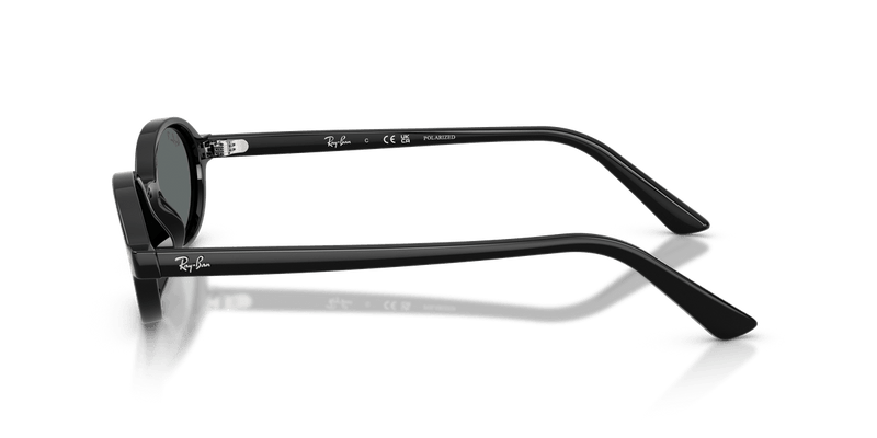 Ray-Ban RB4472 in Black / Dark Grey Polarized - Alternate View