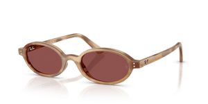 Cream Havana / Dark Violet