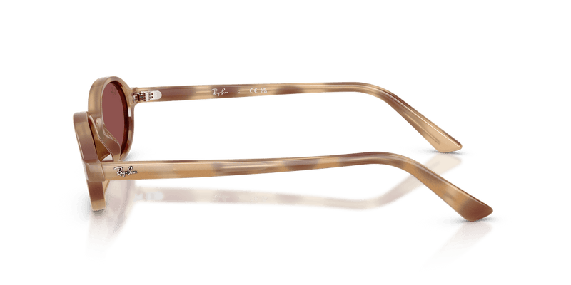 Ray-Ban RB4472 in Cream Havana / Dark Violet - Alternate View