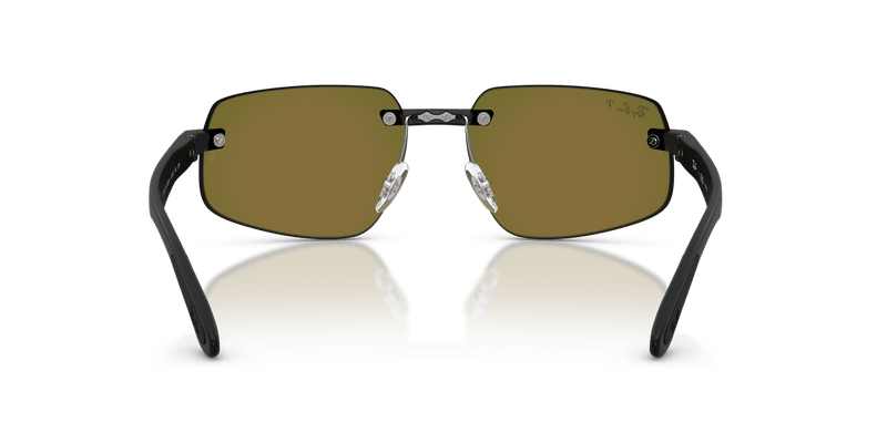 Ray-Ban RB4475CH in Sand Black / Polarized Green - Alternate View