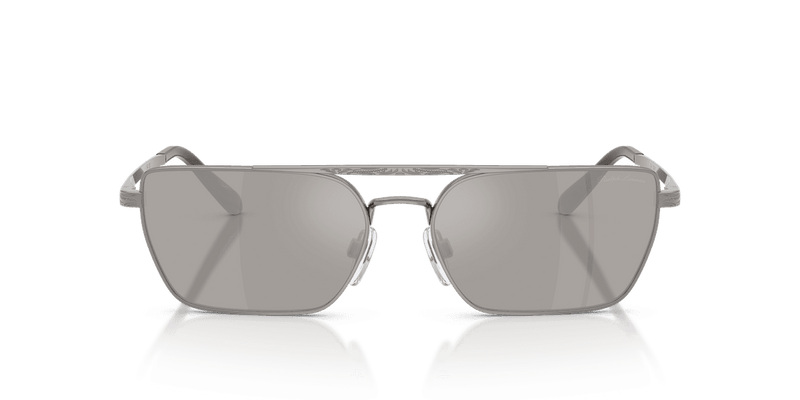 Ralph Lauren RL7092 in Shiny Gunmetal / Light Gray Mirror Silver (90026G) - Alternate View
