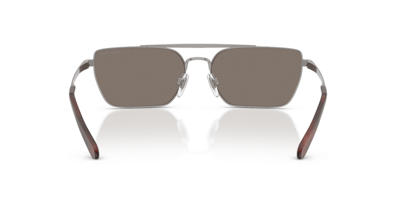 Ralph Lauren RL7092 in Shiny Gunmetal / Light Gray Mirror Silver (90026G) - Alternate View