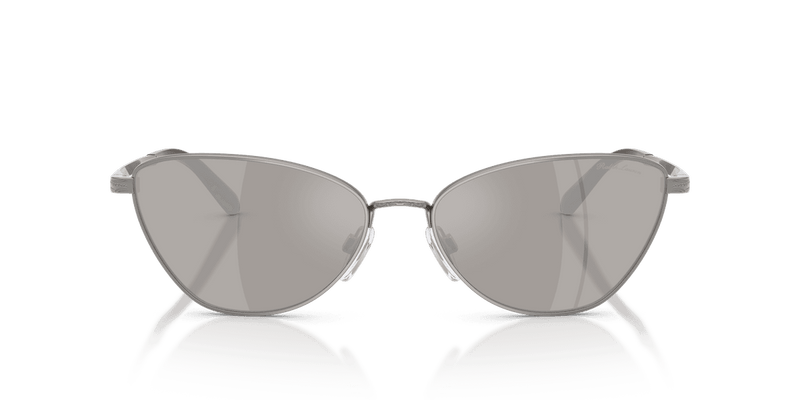 Ralph Lauren RL7093 in Shiny Gunmetal / Light Gray Mirror Silver (90026G) - Alternate View