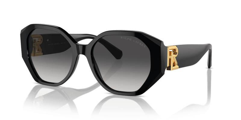 Ralph Lauren THE JULIETTE RL8220 in Black / Grey Gradient (50018G) - Alternate View