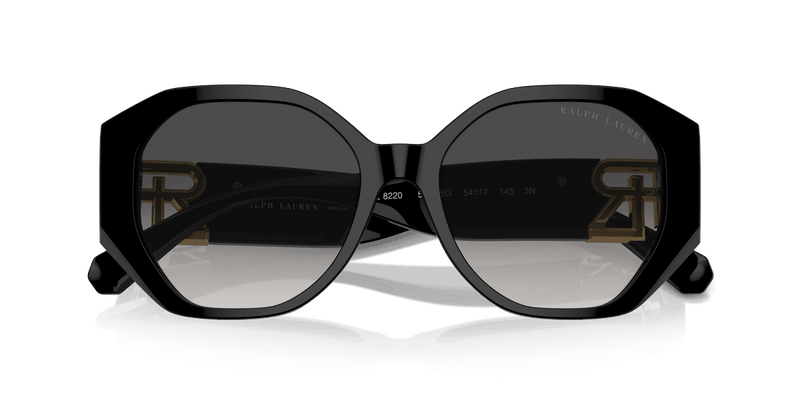 Ralph Lauren THE JULIETTE RL8220 in Black / Grey Gradient (50018G) - Alternate View
