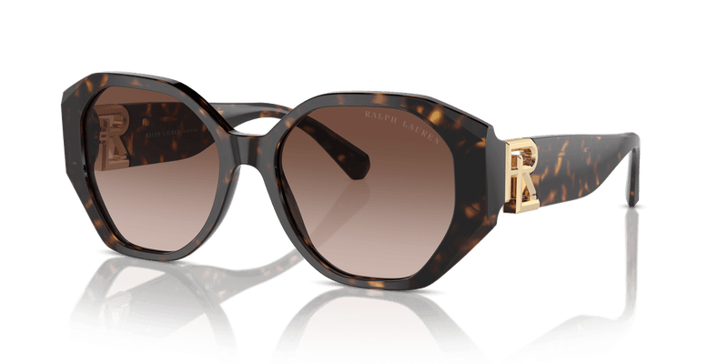 Ralph Lauren THE JULIETTE RL8220 in Dark Havana / Brown Gradient (500313) - Alternate View