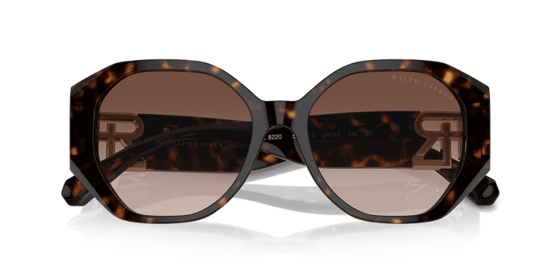 Ralph Lauren THE JULIETTE RL8220 in Dark Havana / Brown Gradient (500313) - Alternate View