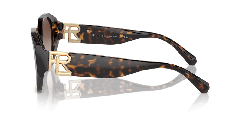 Ralph Lauren THE JULIETTE RL8220 in Dark Havana / Brown Gradient (500313) - Alternate View