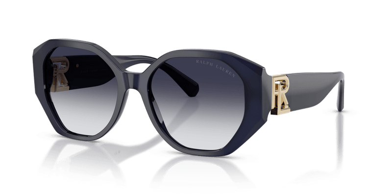 Ralph Lauren THE JULIETTE RL8220 in Opal Blue / Light Grey Gradient Dark Grey (631011) - Alternate View
