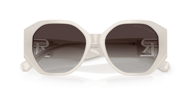 Ralph Lauren THE JULIETTE RL8220 in Opaline Milky / Gradient Grey (61828G) - Alternate View