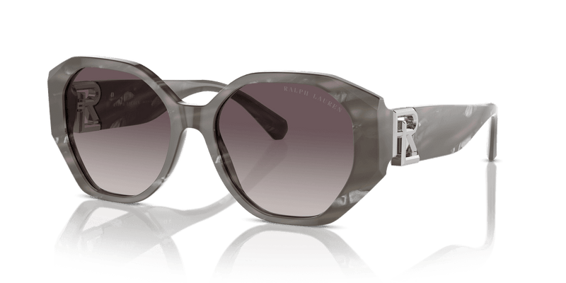 Ralph Lauren THE JULIETTE RL8220 in Oystershell Black / Grey Gradient (617511) - Alternate View