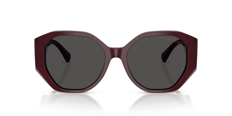 Ralph Lauren THE JULIETTE RL8220 in Solid Bordeaux / Dark Grey (508387) - Back View