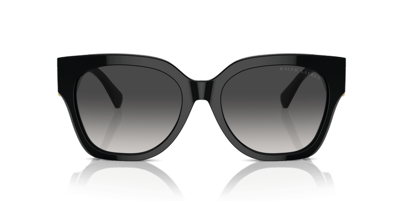 Ralph Lauren THE OVERSZED RICKY RL8221 in Black / Grey Gradient (50018G) - Alternate View