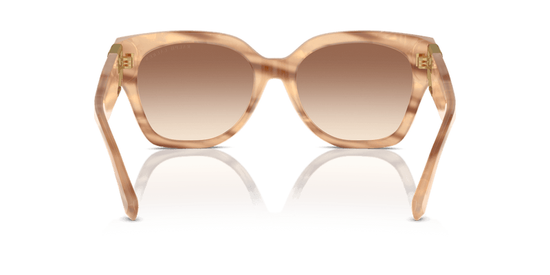 Ralph Lauren THE OVERSZED RICKY RL8221 in Oystershell Brown / Gradient Brown (617913) - Alternate View