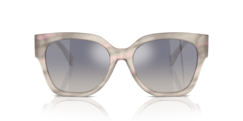 Ralph Lauren THE OVERSZED RICKY RL8221 in Oystershell Lilac/Grey / Blue Gradient (61774L) - Alternate View