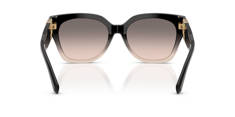 Ralph Lauren THE OVERSZED RICKY RL8221 in Shiny Grad Black/Transp Beige / Pink Gradient Grey (60223B) - Alternate View