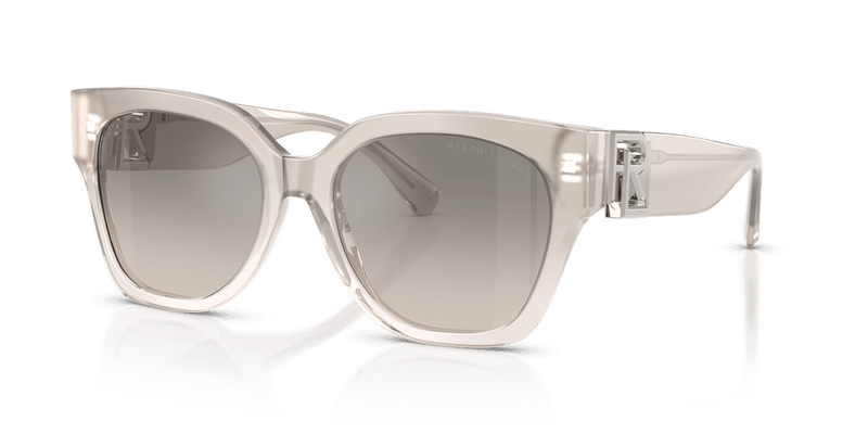 Ralph Lauren THE OVERSZED RICKY RL8221 in Transparent Gray / Grey Gradient Flash (611208) - Alternate View