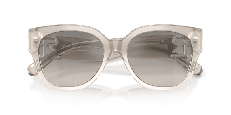 Ralph Lauren THE OVERSZED RICKY RL8221 in Transparent Gray / Grey Gradient Flash (611208) - Alternate View