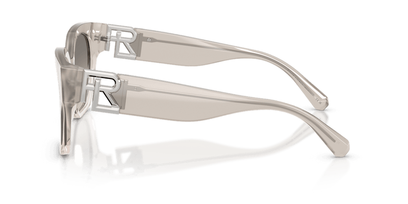 Ralph Lauren THE OVERSZED RICKY RL8221 in Transparent Gray / Grey Gradient Flash (611208) - Alternate View