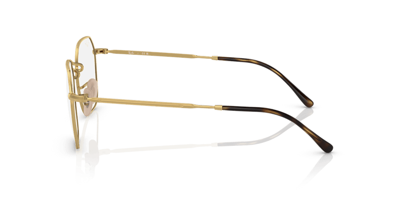 Ray-Ban JIM RX3694V in Arista Gold / Clear - Alternate View