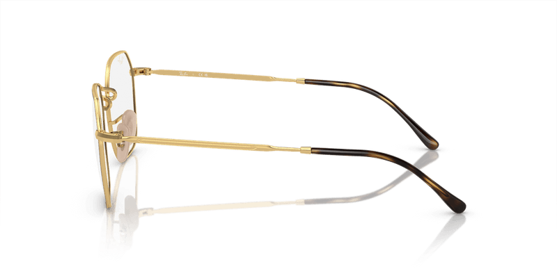 Ray-Ban JIM RX3694V in Havana On Gold / Clear (2945) - Alternate View