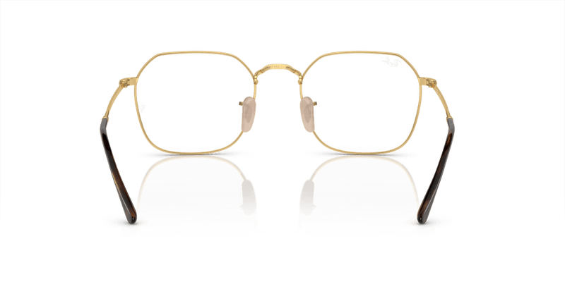 Ray-Ban JIM RX3694V in Havana On Gold / Clear (2945) - Alternate View