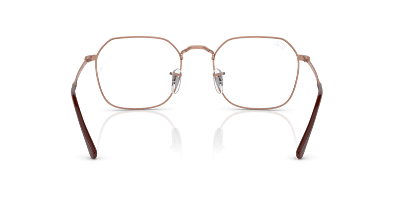 Ray-Ban JIM RX3694V in Rose Gold / Clear - Alternate View