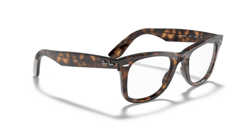 Ray-Ban WAYFARER EASE RX4340V in Havana / Clear - Alternate View