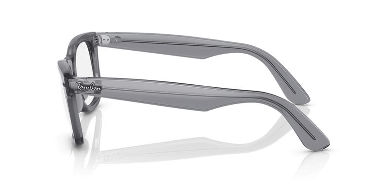 Ray-Ban WAYFARER EASE RX4340V in Transparent Grey / Clear - Alternate View