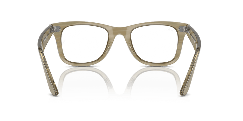 Ray-Ban WAYFARER EASE RX4340V in Photo Striped Grey / Clear - Alternate View