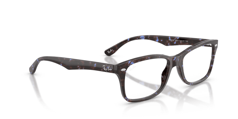 Ray-Ban RX5228 in Havana Blue Turtle / Clear - Alternate View